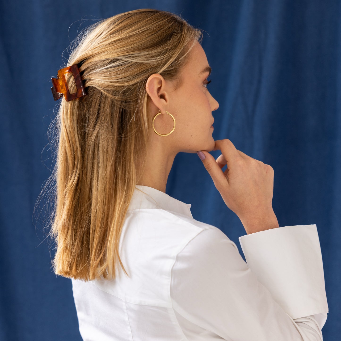 Haarclip Hazelnut