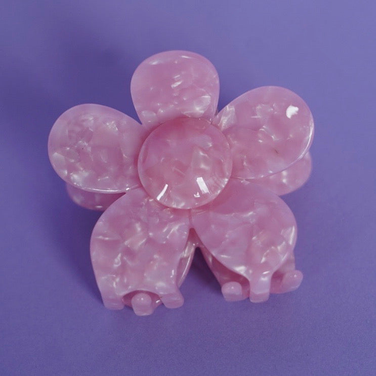 Hair Clip Flower - Pink