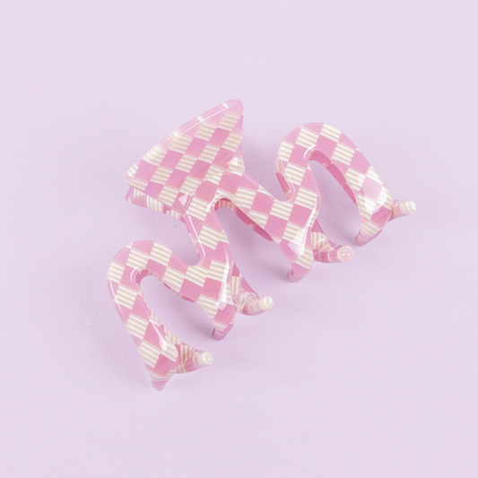 Hair clip raspberry small