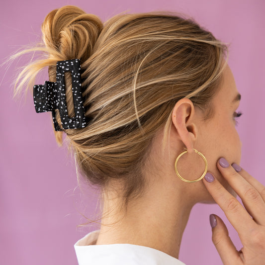 Haarclip dots