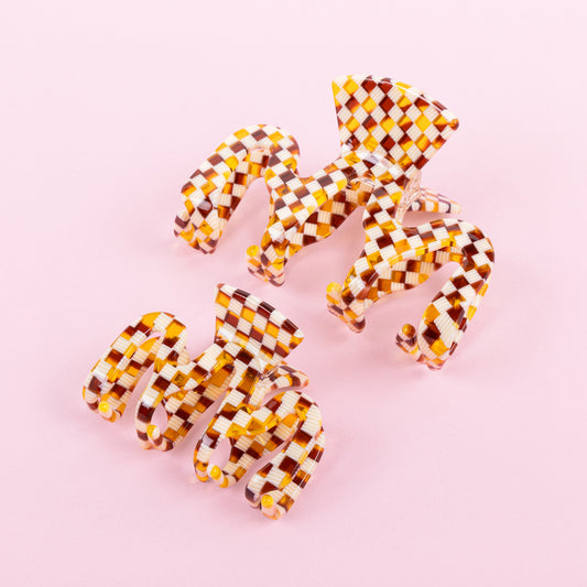 Pre-order - Haarclips Plaidclub