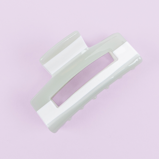 Haarclip Sage medium