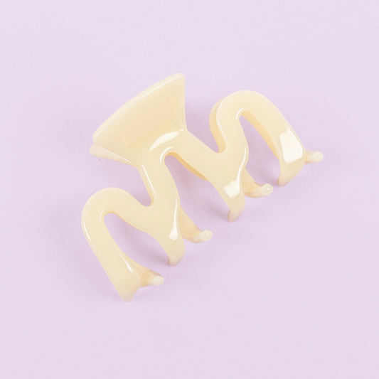 Haarclip Lemon Meringue small