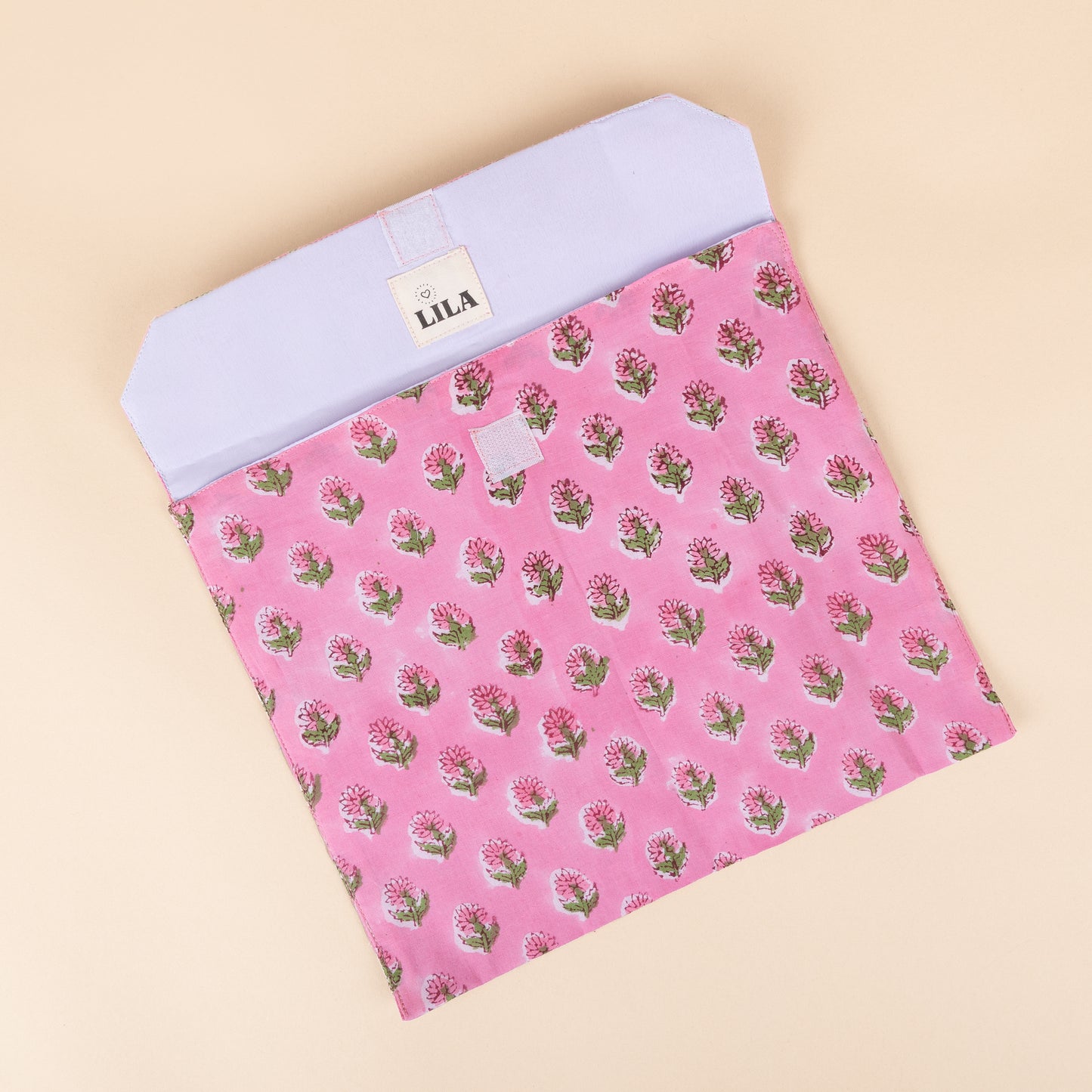 Tote bag - Pink - Green - No.17