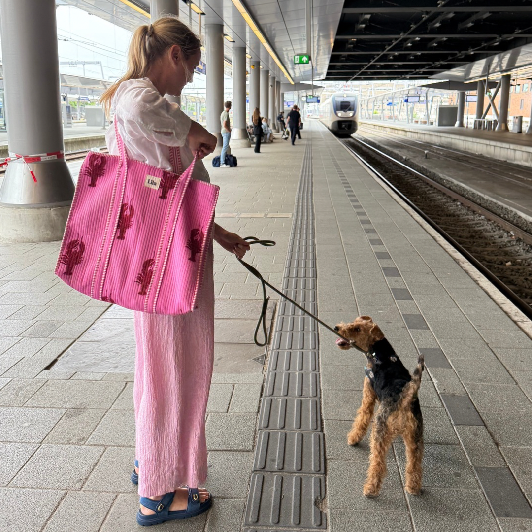 Tote bag - Lobster - Zipper - No.2