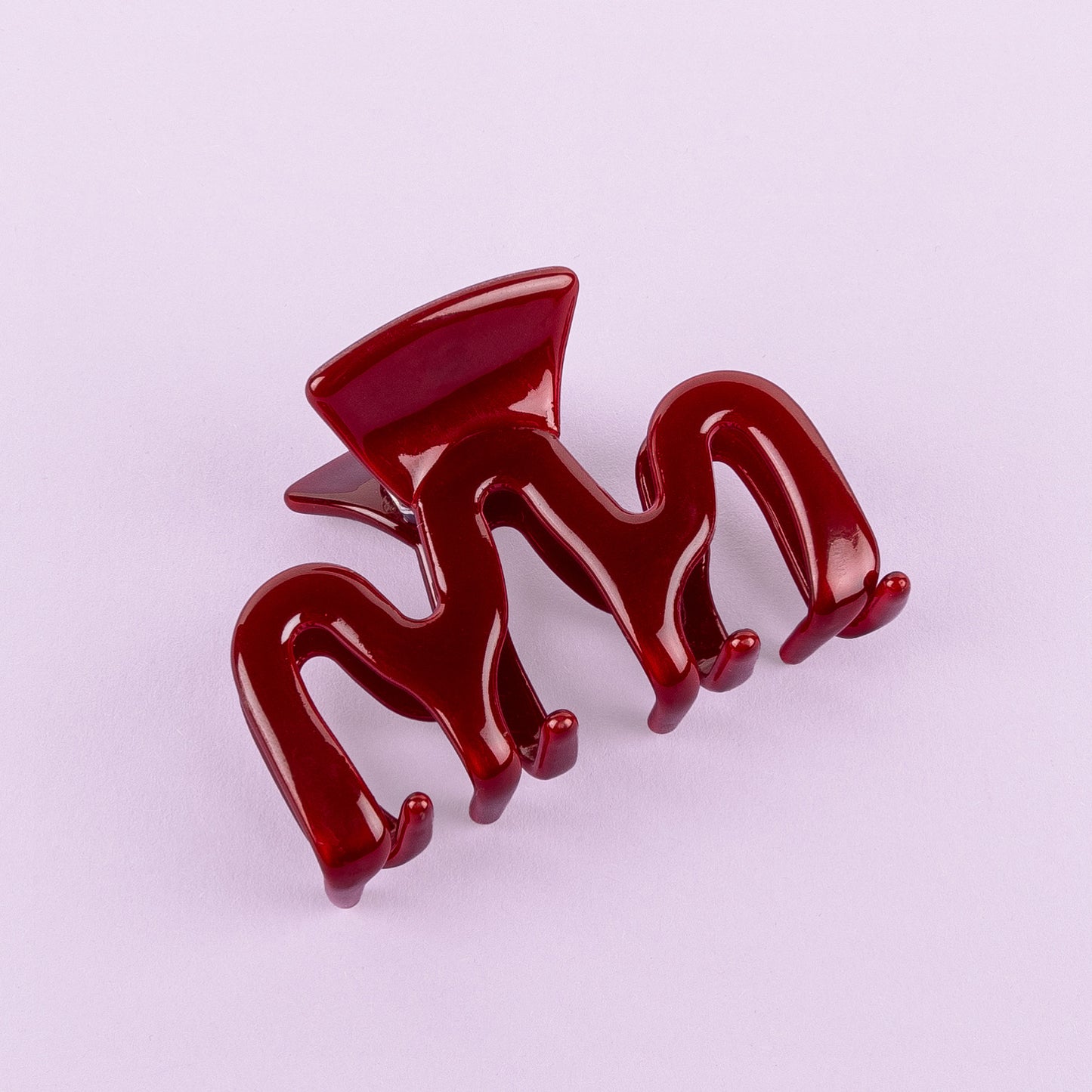 Hair clip Ruby - small