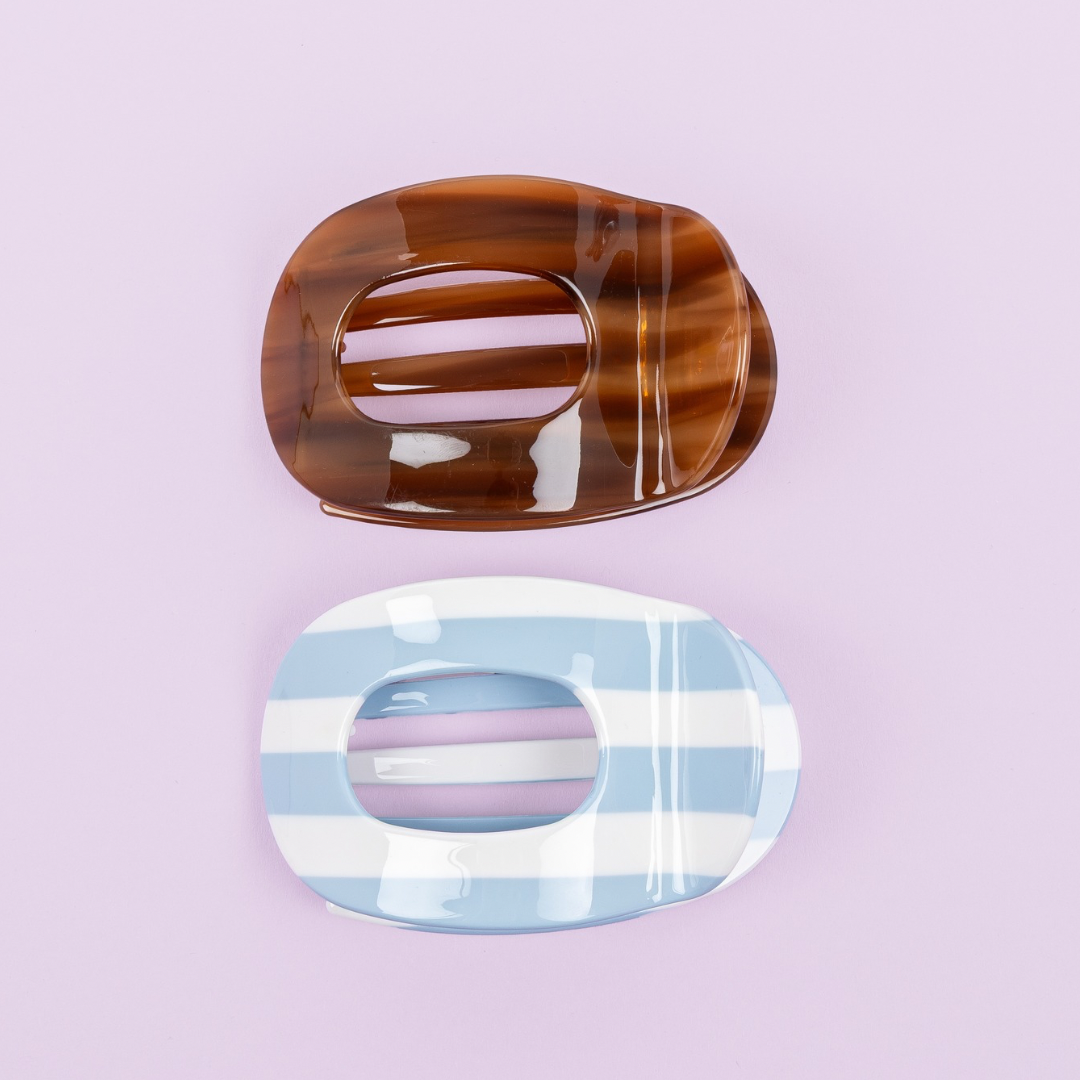 Haarclips l'ensemble plat