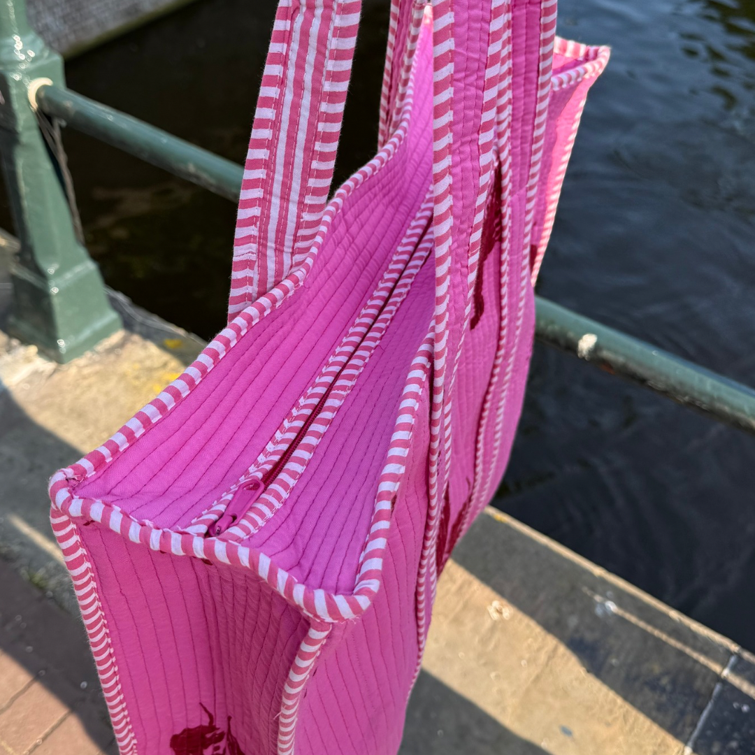 Tote bag - Lobster - Zipper - No.2