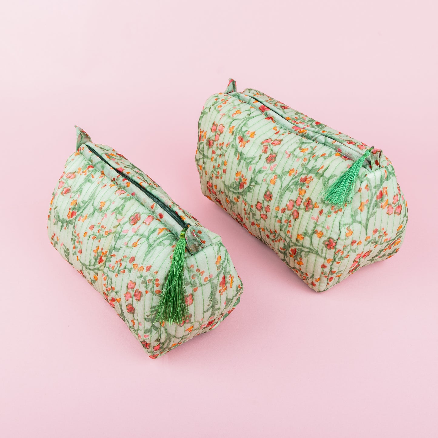 Juego de bolsas para el baño - verde