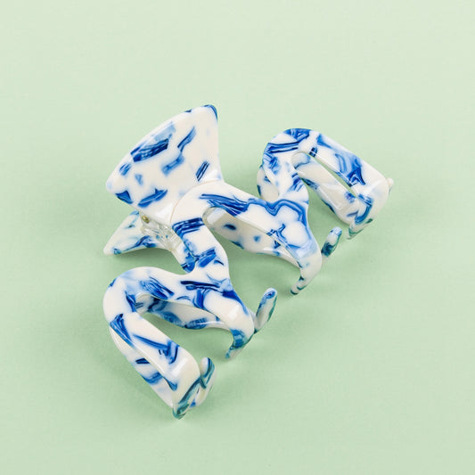 Pre-order - Hair clip - Delft Blue - bestseller
