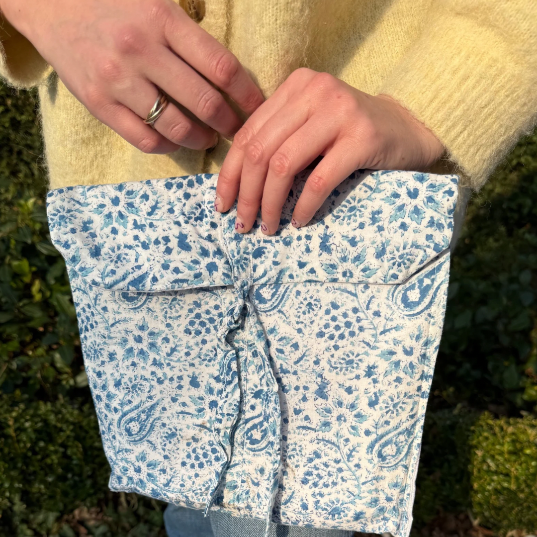 Tote Bag - Blue - Pink - No.10