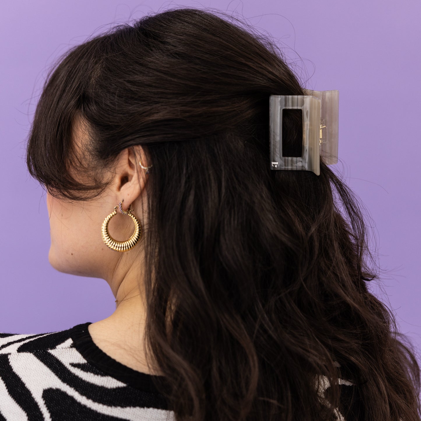 Hair clip Perfect Grey