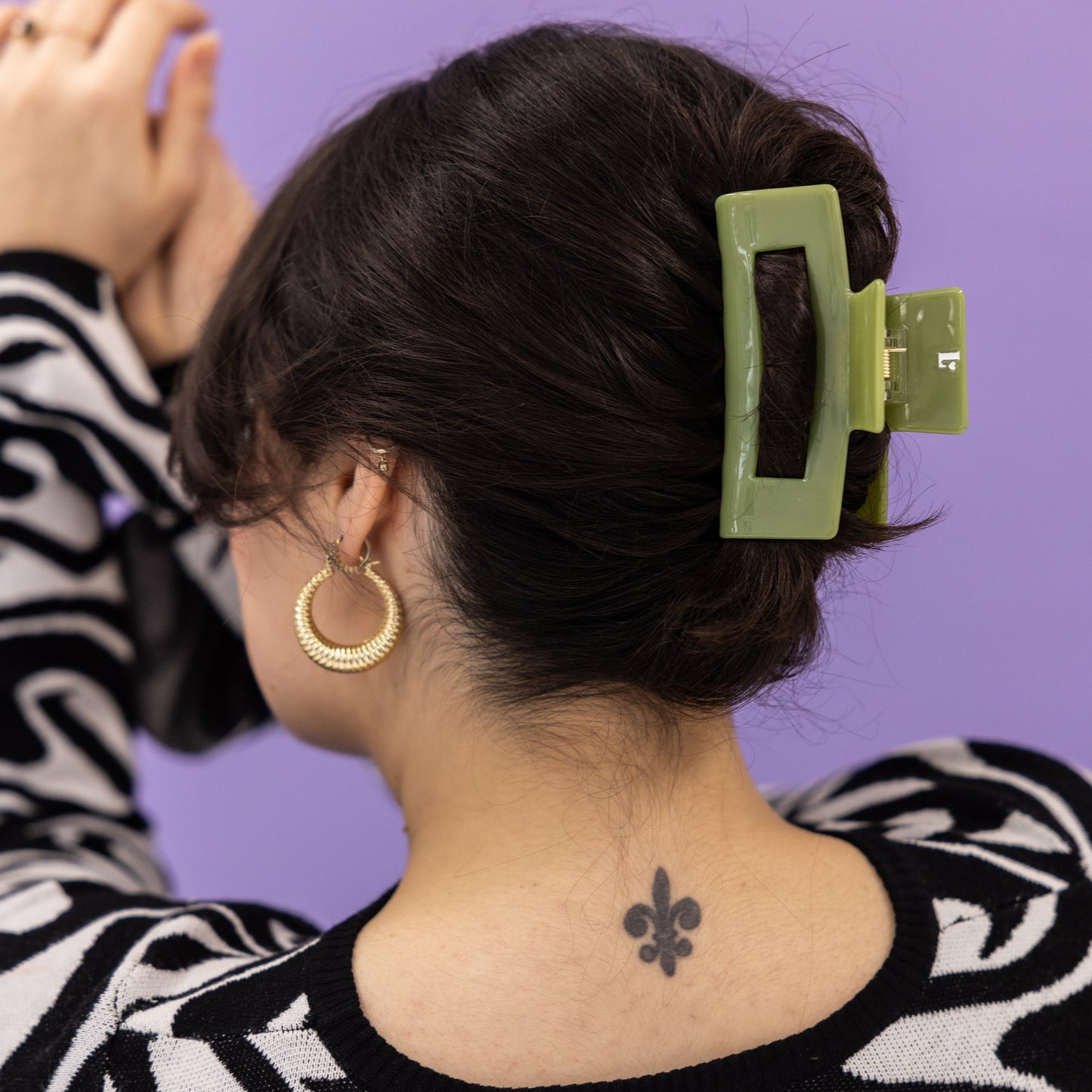 Haarclip Pistachio