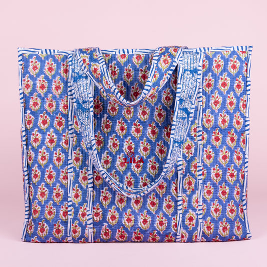 Pre-order Tote bag - Blauw- Rits- No.25