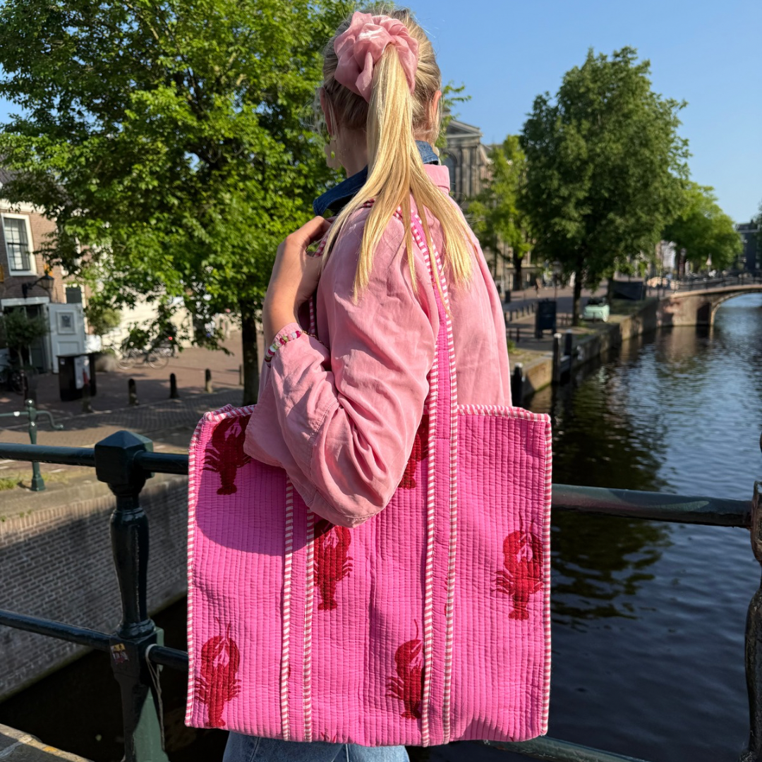 Tote bag - Lobster - Zipper - No.2