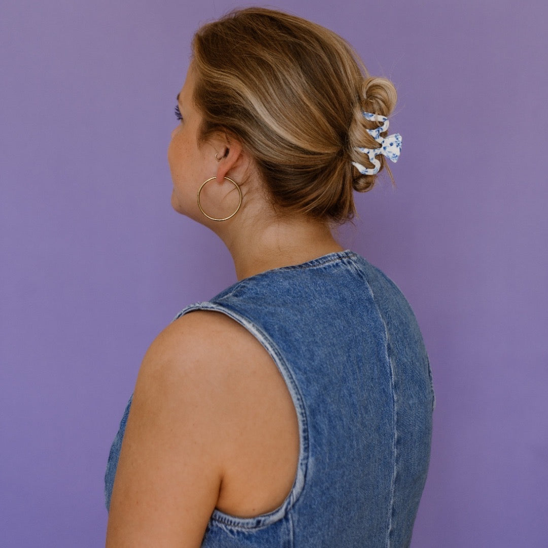 Haarspange Delfter Blau-klein vorbestellen