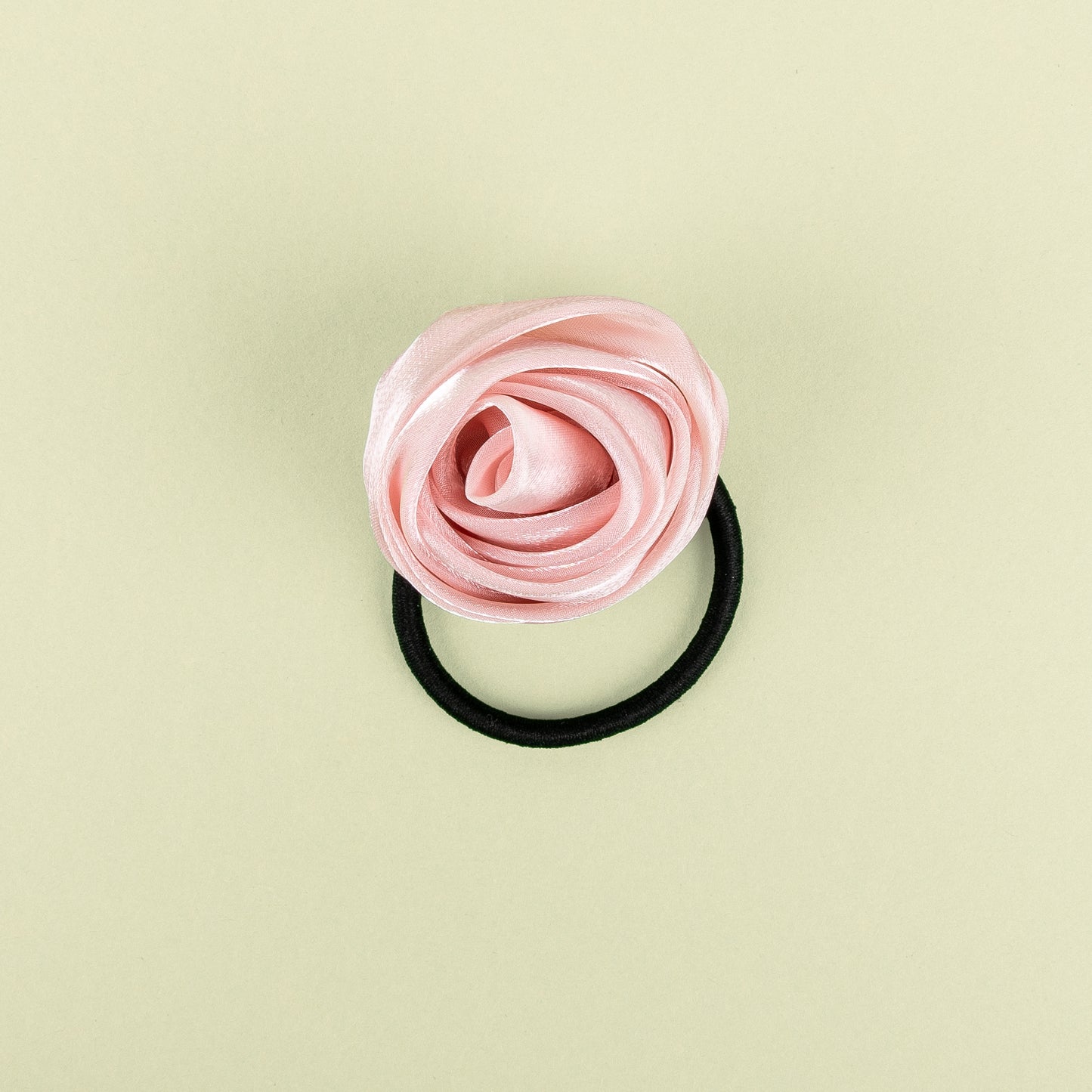 Rosa rosa claro elástico