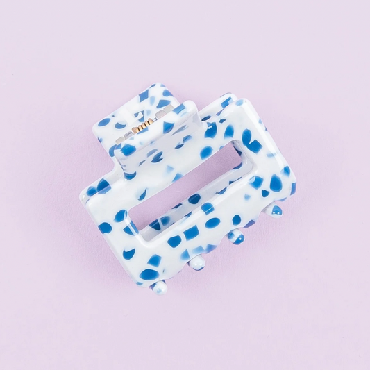 Haarclip Blueberry dots- mini