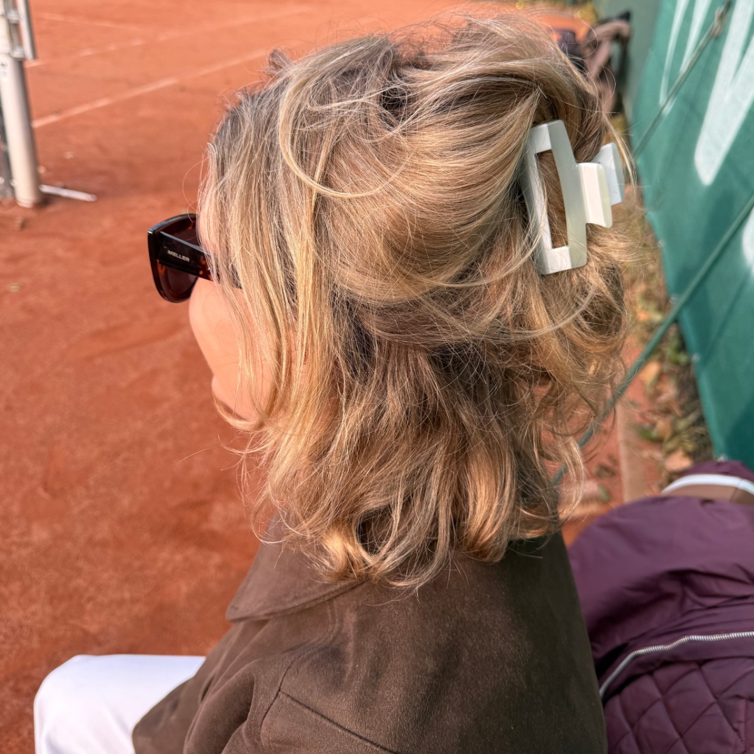 Barrette à cheveux Sauge- moyenne