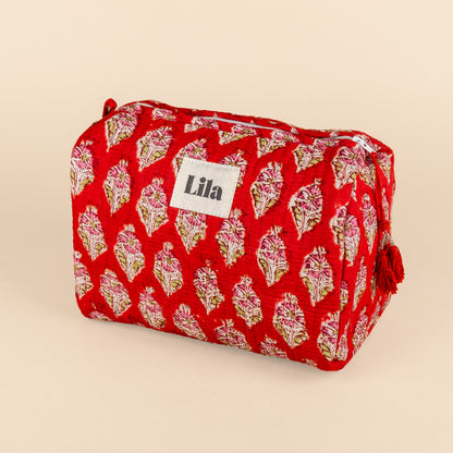 Cabas - Rouge - Fermeture éclair - No.9