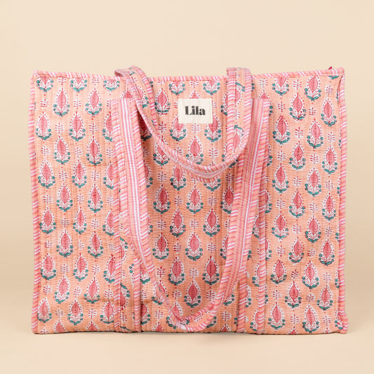 Tote Bag - rits - Peach - No.4