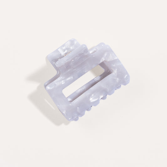 Haarclip Silver Glow