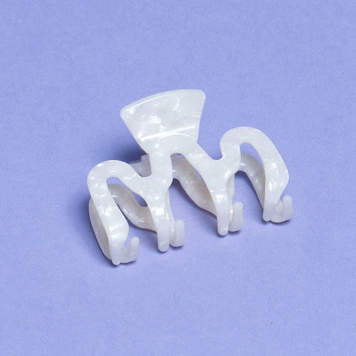Haarclip citron meringue petit