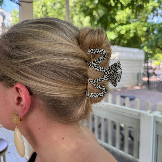 Haarclip Stippen - groot