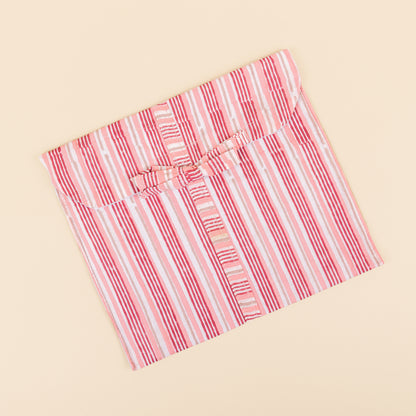 Tote Bag - Stripe - Pink - Green - No.3