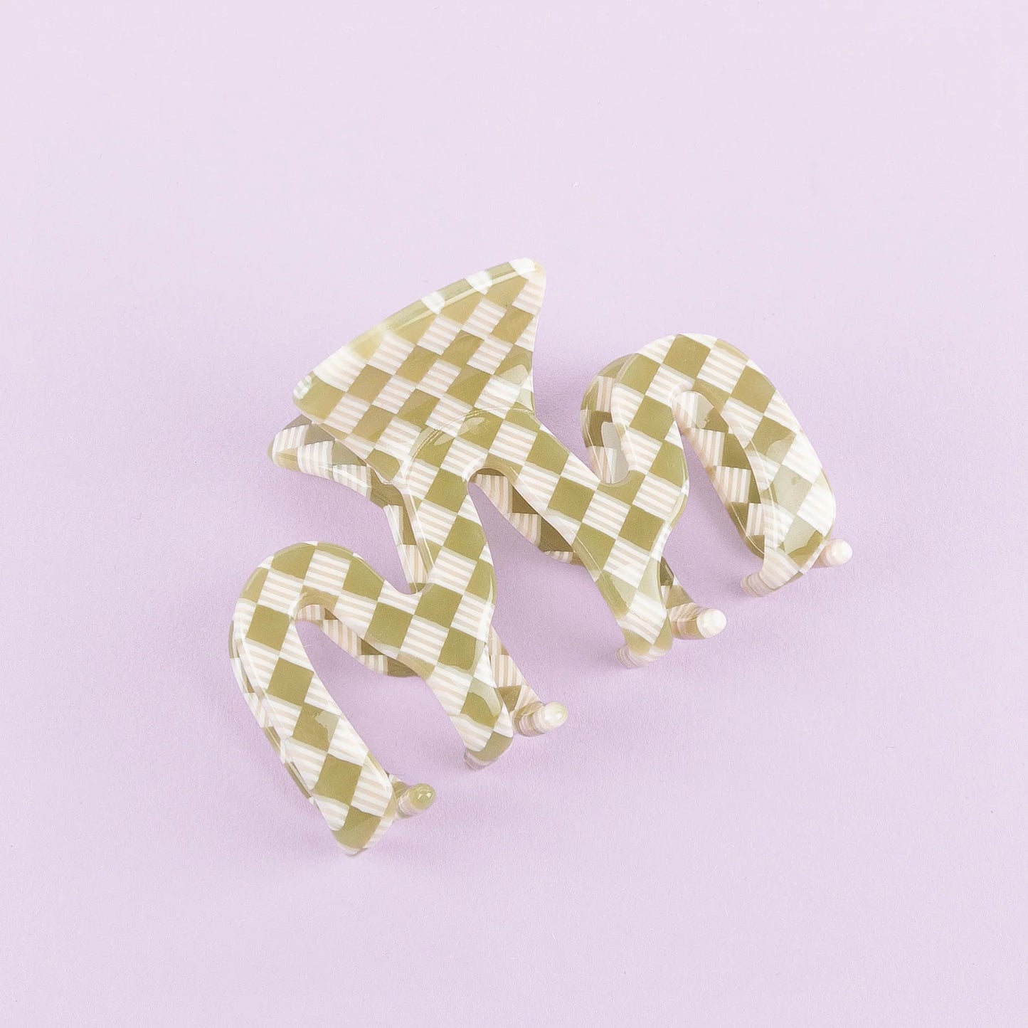 Haarclip citron meringue petit