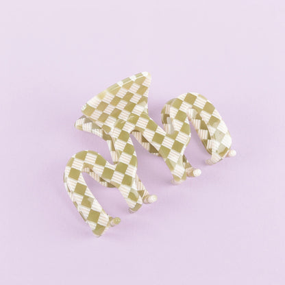 Haarclip citron meringue petit