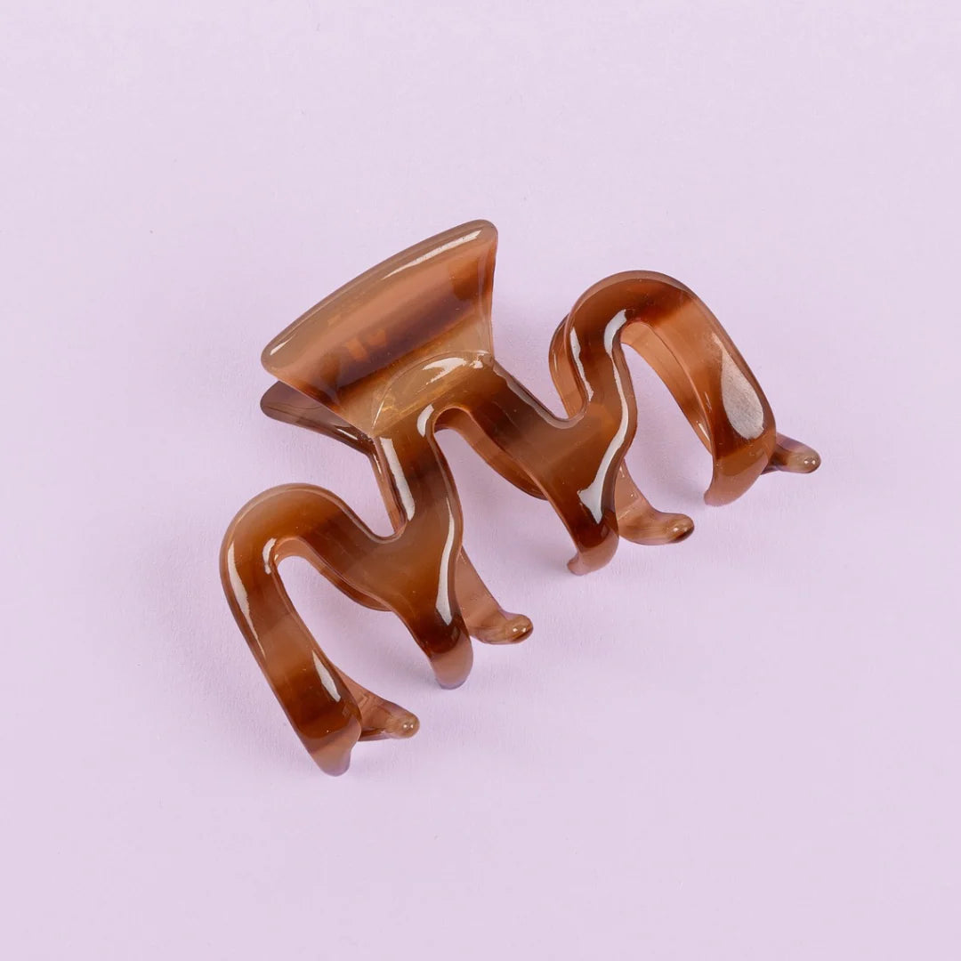 Haarclip citron meringue petit