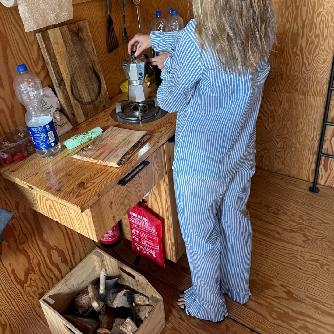 Pyjama blauw- maat S