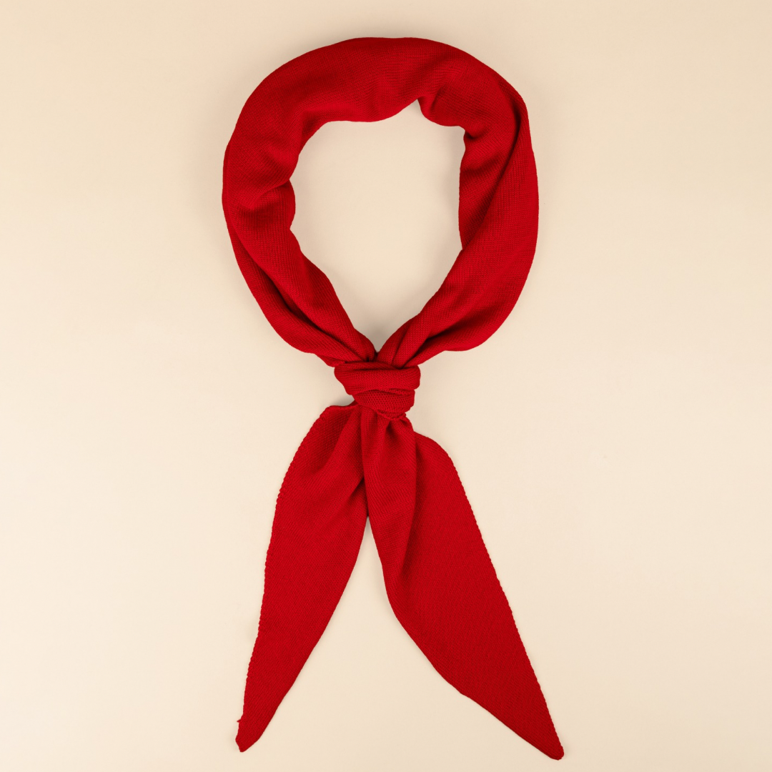 Triangle Sjaal - Rood - Groot