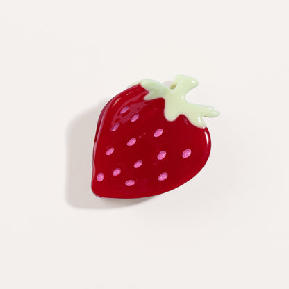 Haarclip Aardbei