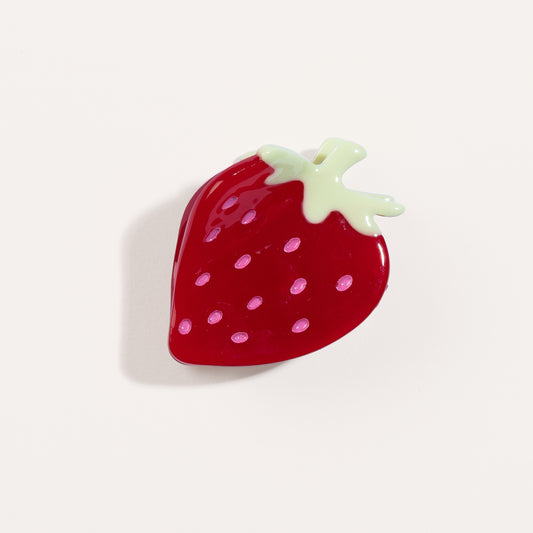 Haarclip Aardbei