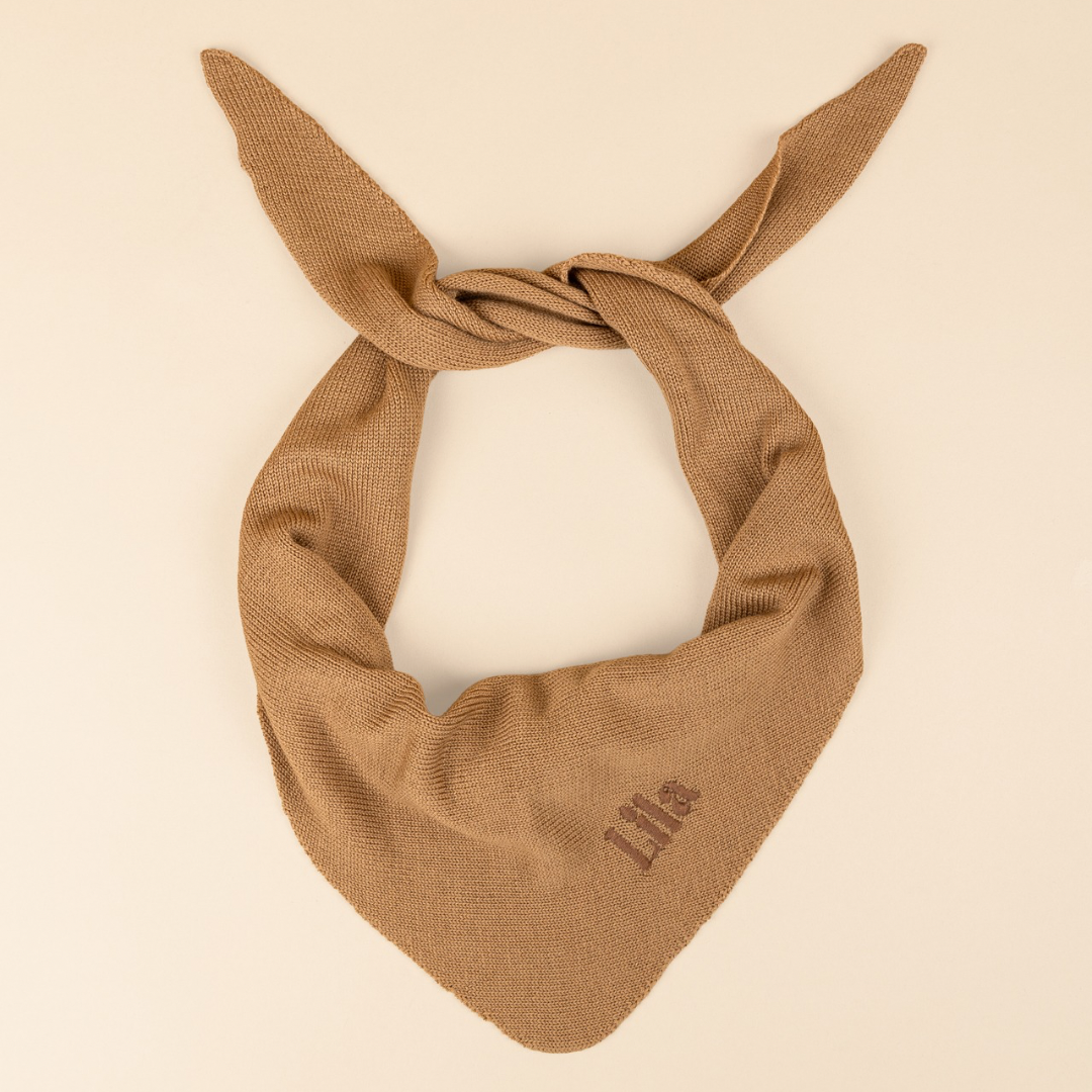 Triangle Sjaal - Camel - klein