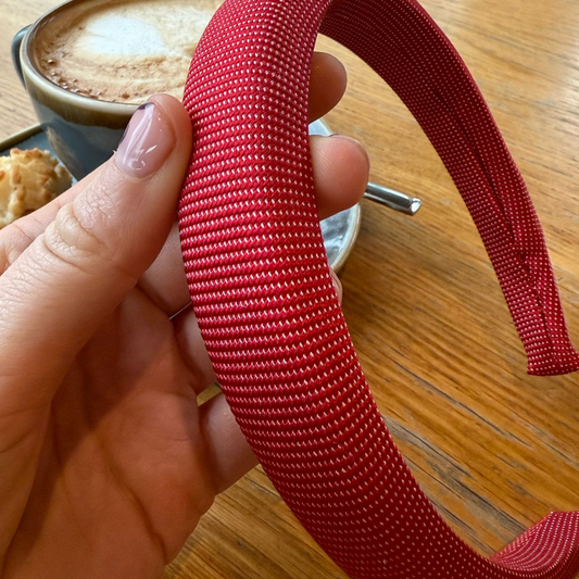 Stropdas- Rood mini dots